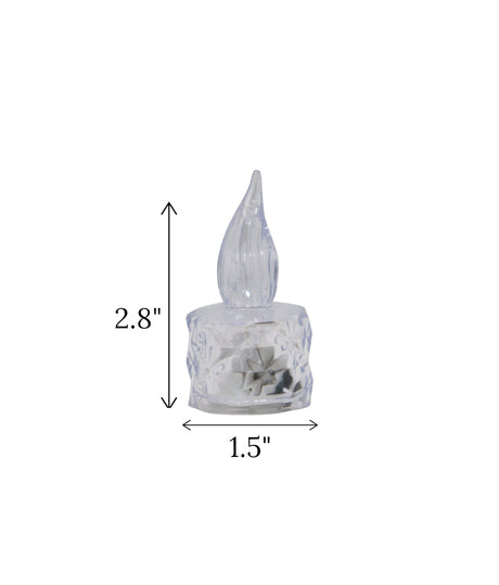 led candle transparent mini blocks china "2.8x1.5"