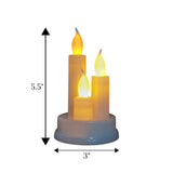 led candle white 3s china "5.5x3"