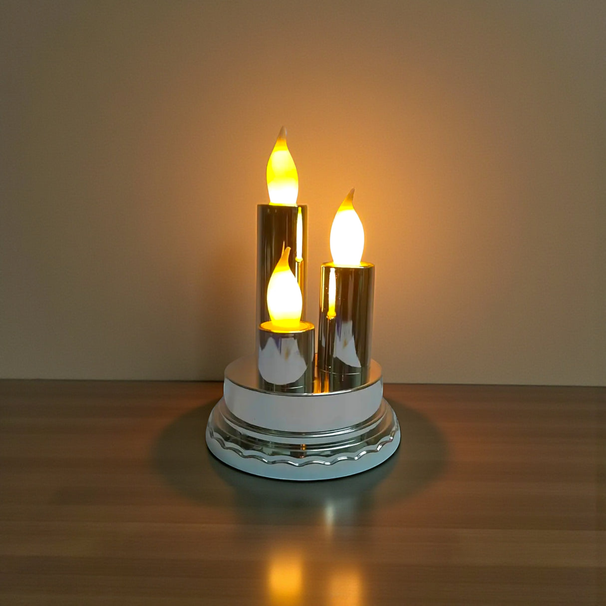 led candle silver 3s china