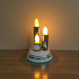 led candle silver 3s china