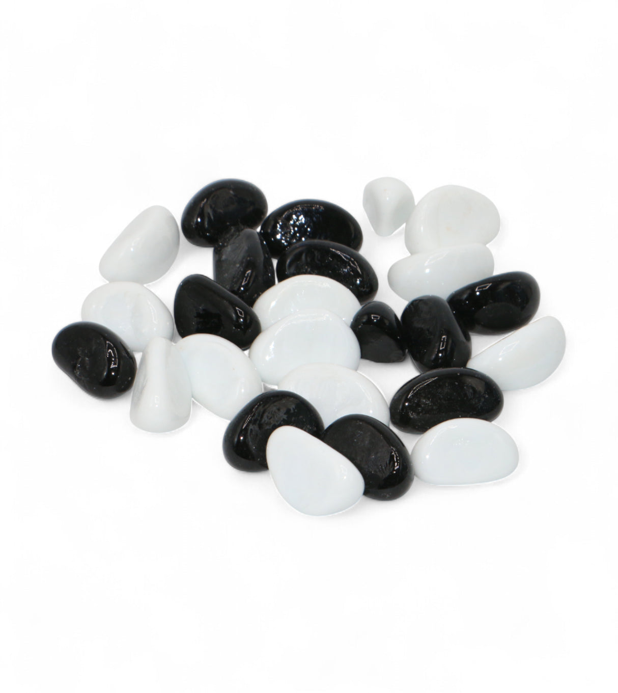 marble stones black & white for decoration china