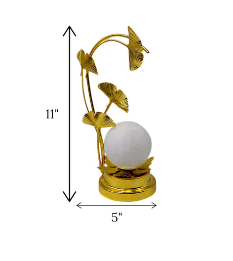 led globe metal stand golden china