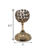 candle stand fancy small china "8.5x5"