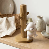cute resin bear key holder yellow 10"x7" china