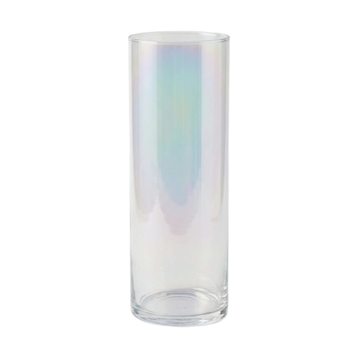 glass tube vase multi shine large 12''x4'' china
