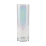 glass tube vase multi shine large 12''x4'' china