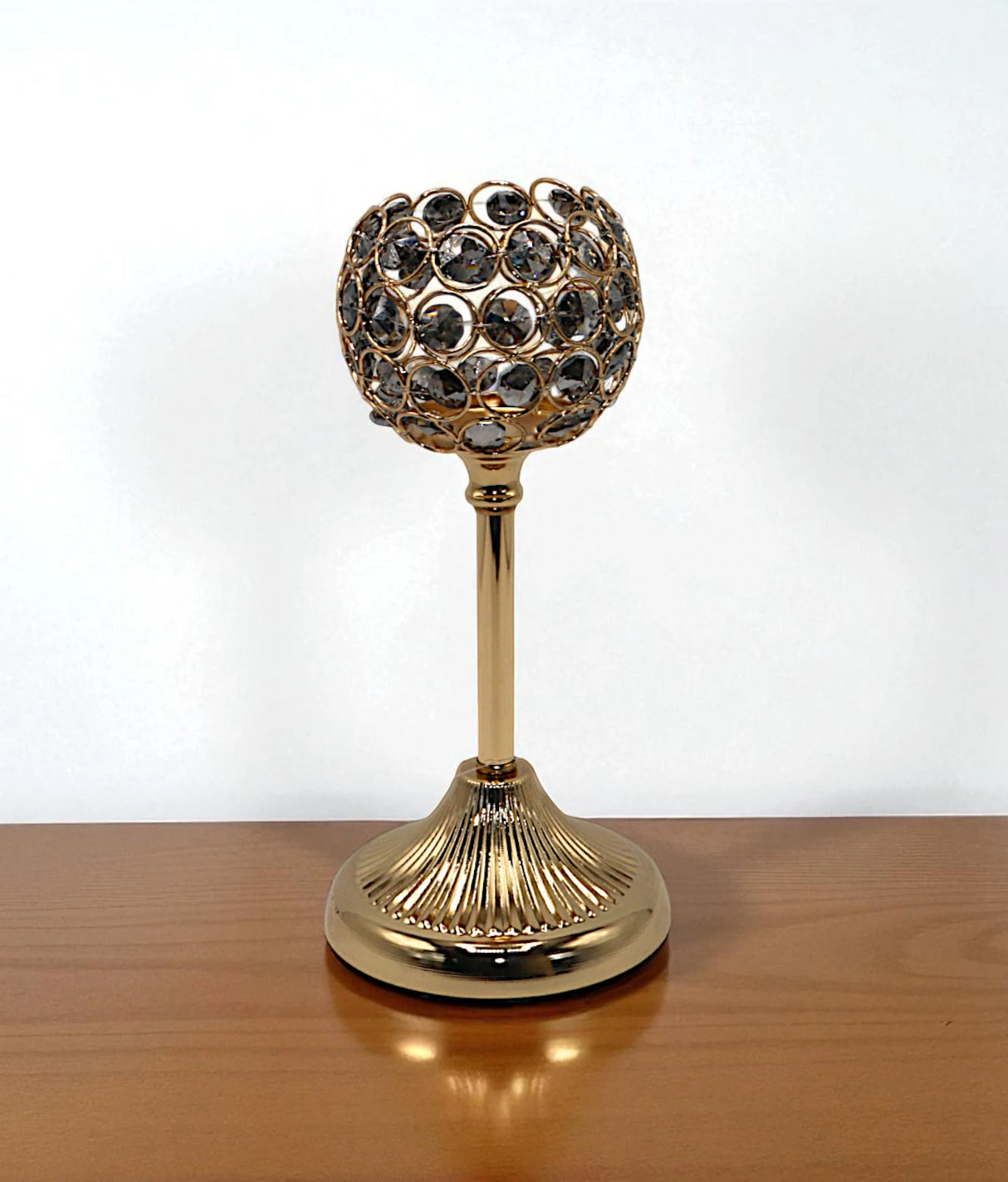 candle stand fancy medium china "10x5"