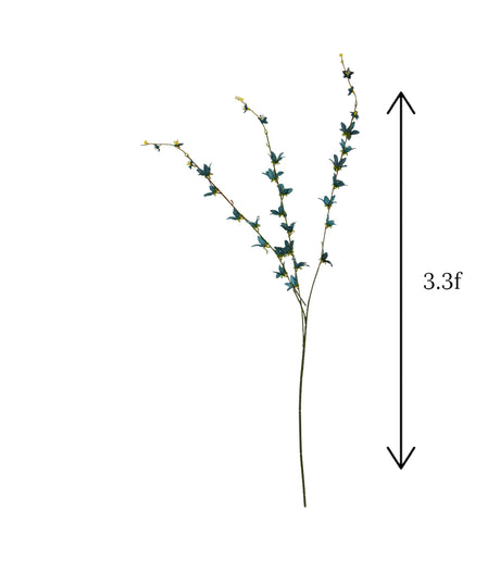 blue flower star branch 40" china