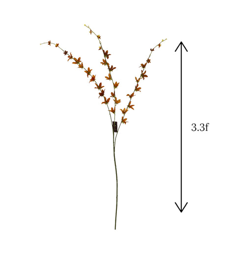 orange flower star branch 40" china