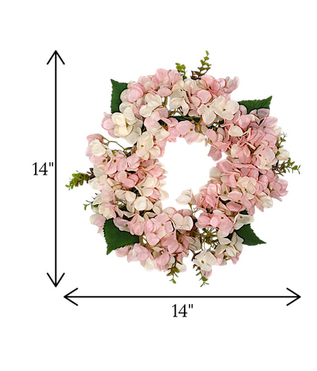 wall blossom flower ring pink 14"x14" china