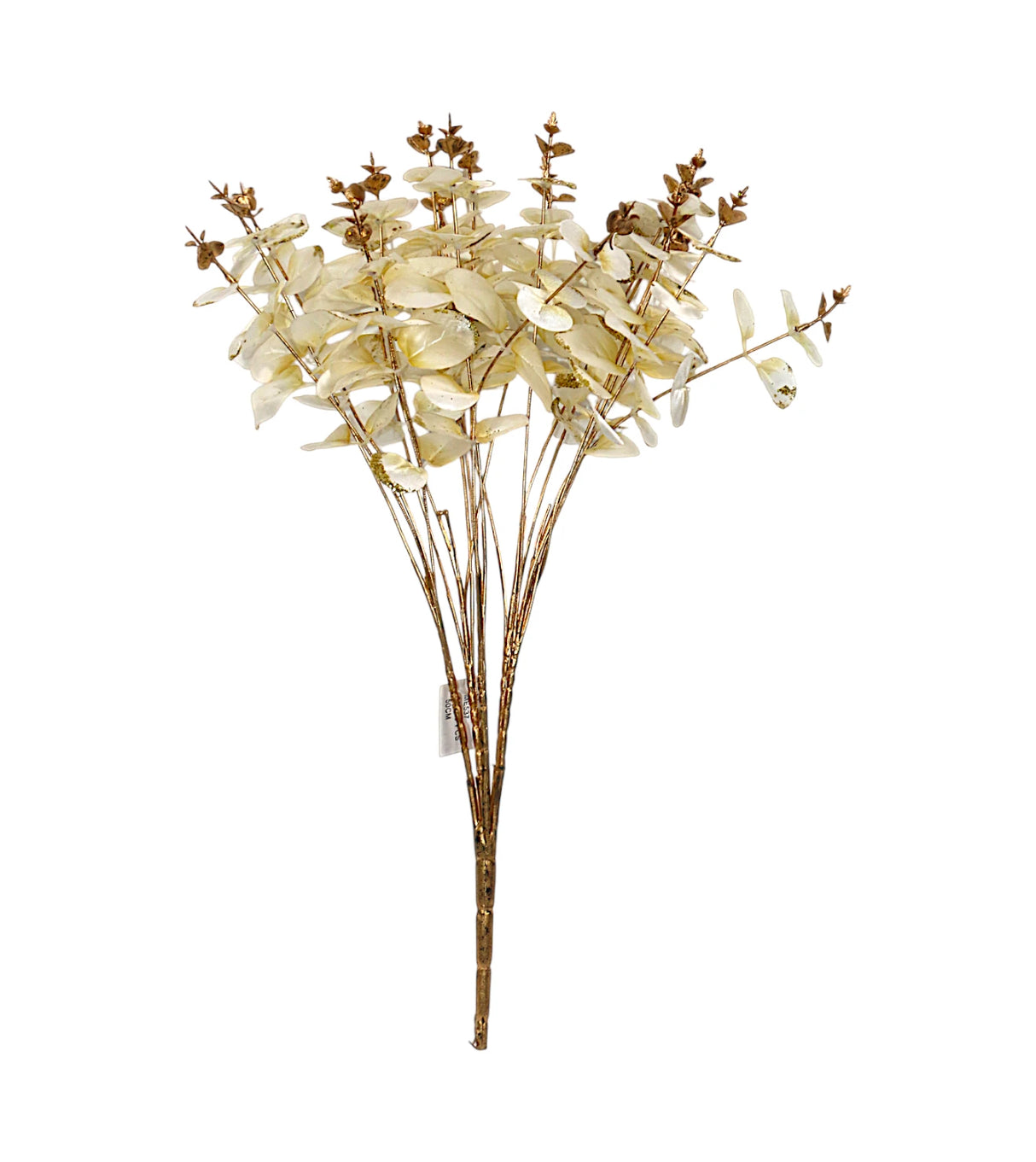 off white artifical leaf bunch 19" china