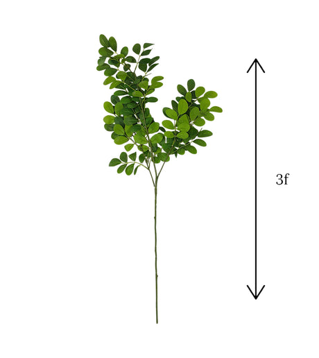 green leaf branch 36" china