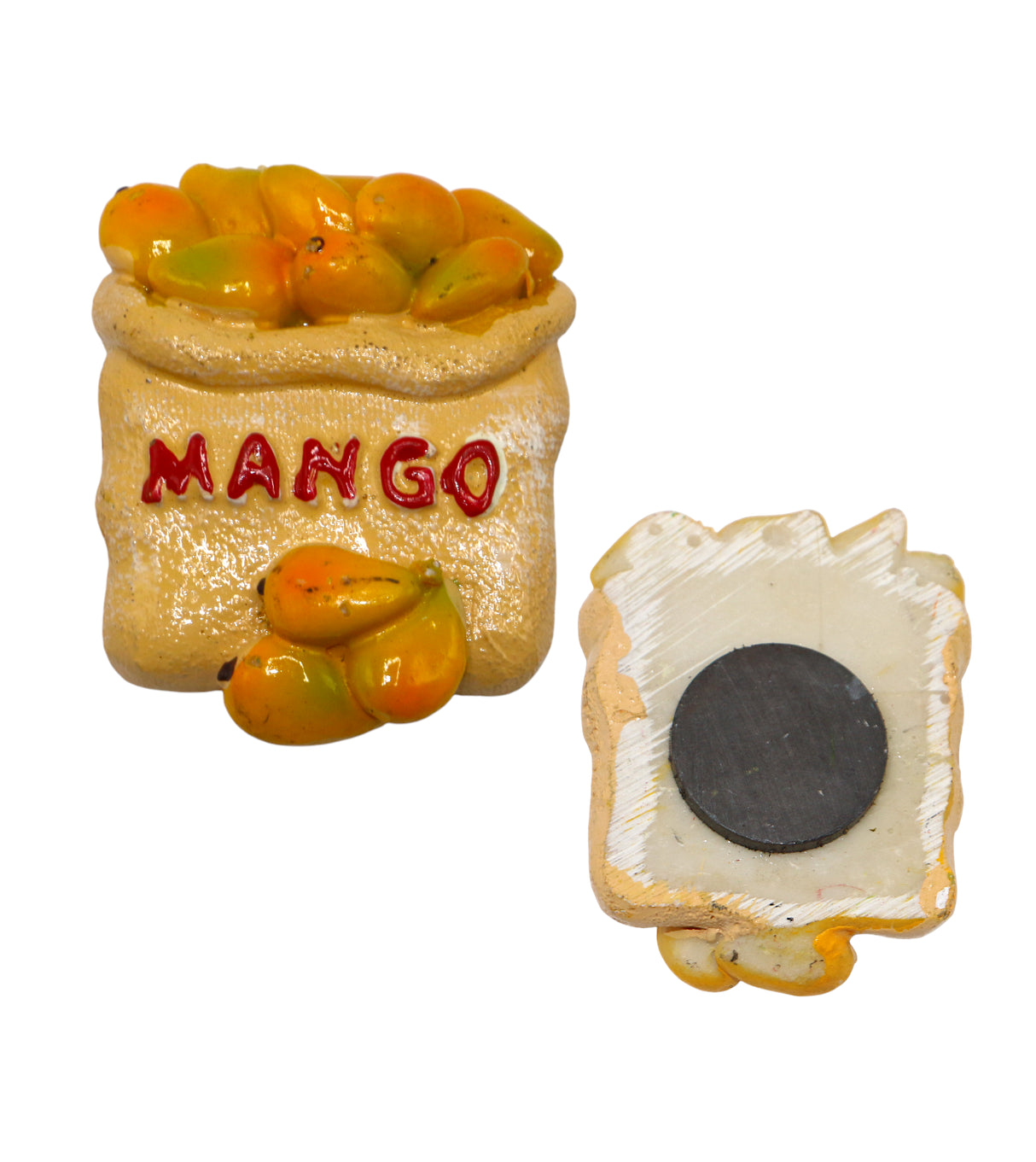 fridge magnet mango sack china 2.2"x1.5"