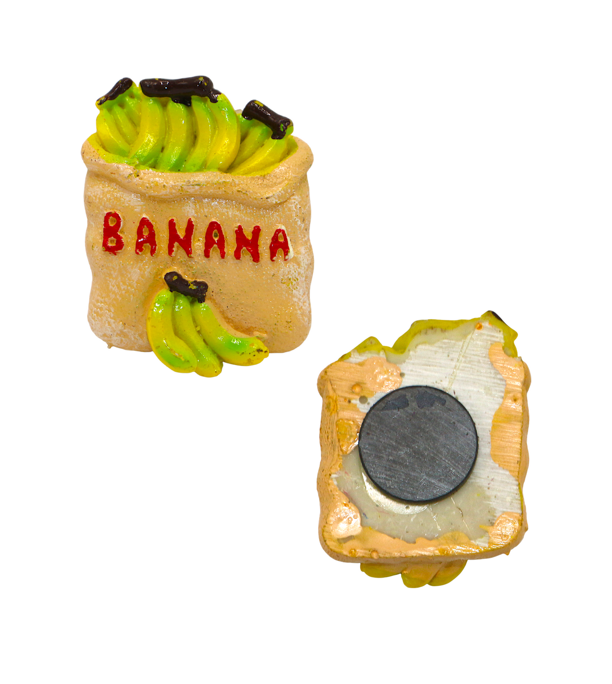 fridge magnet banana sack china 2'x1.5"