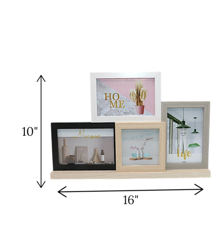 wood photo frame 4 in 1 multi china "10x16"