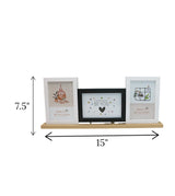 wood photo frame 3 in 1 multi china "7.5x15"