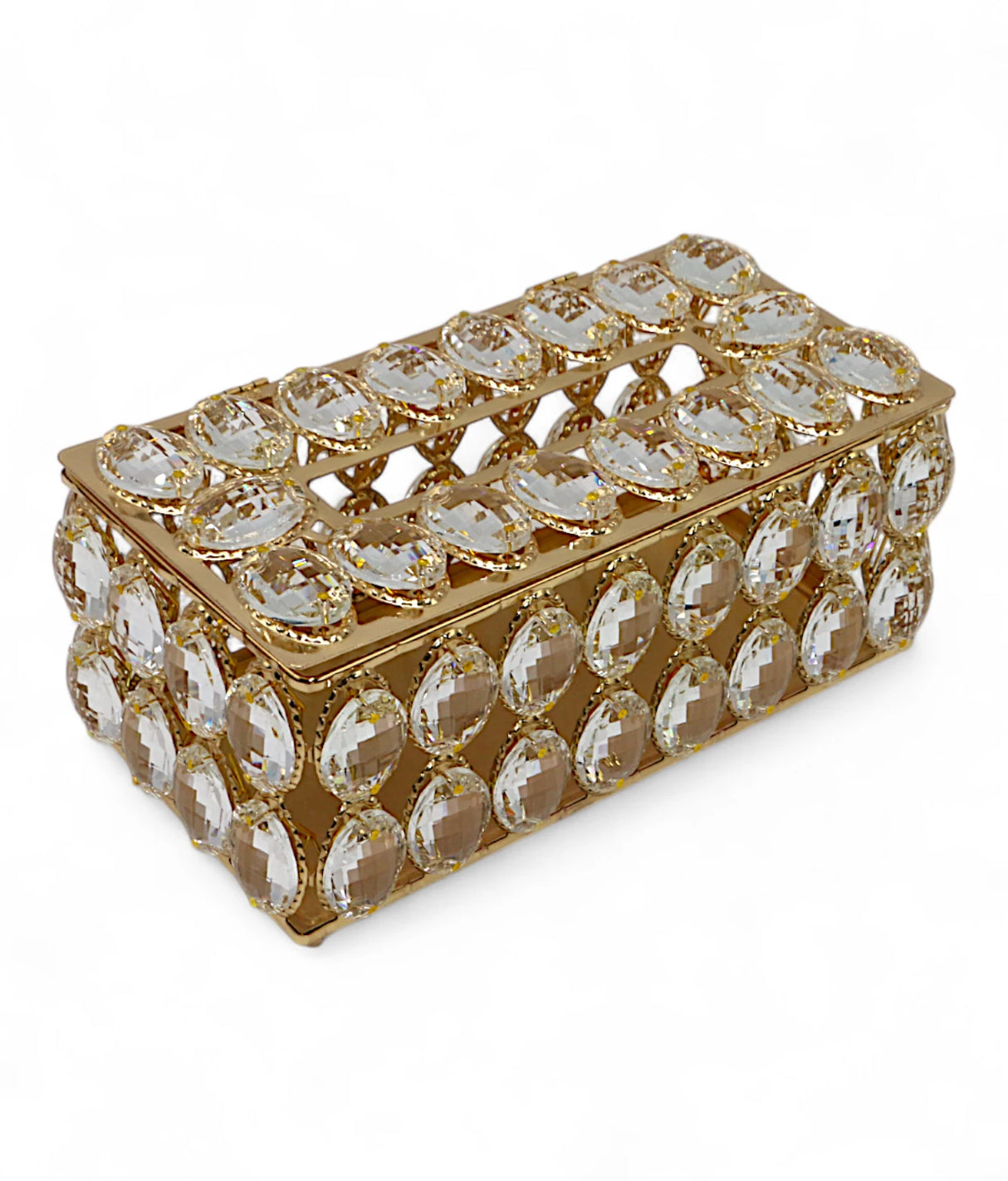 fancy tissue box golden china