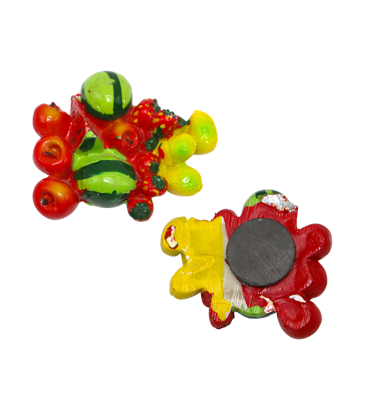 fridge magnet water melon china 2.5"x2"