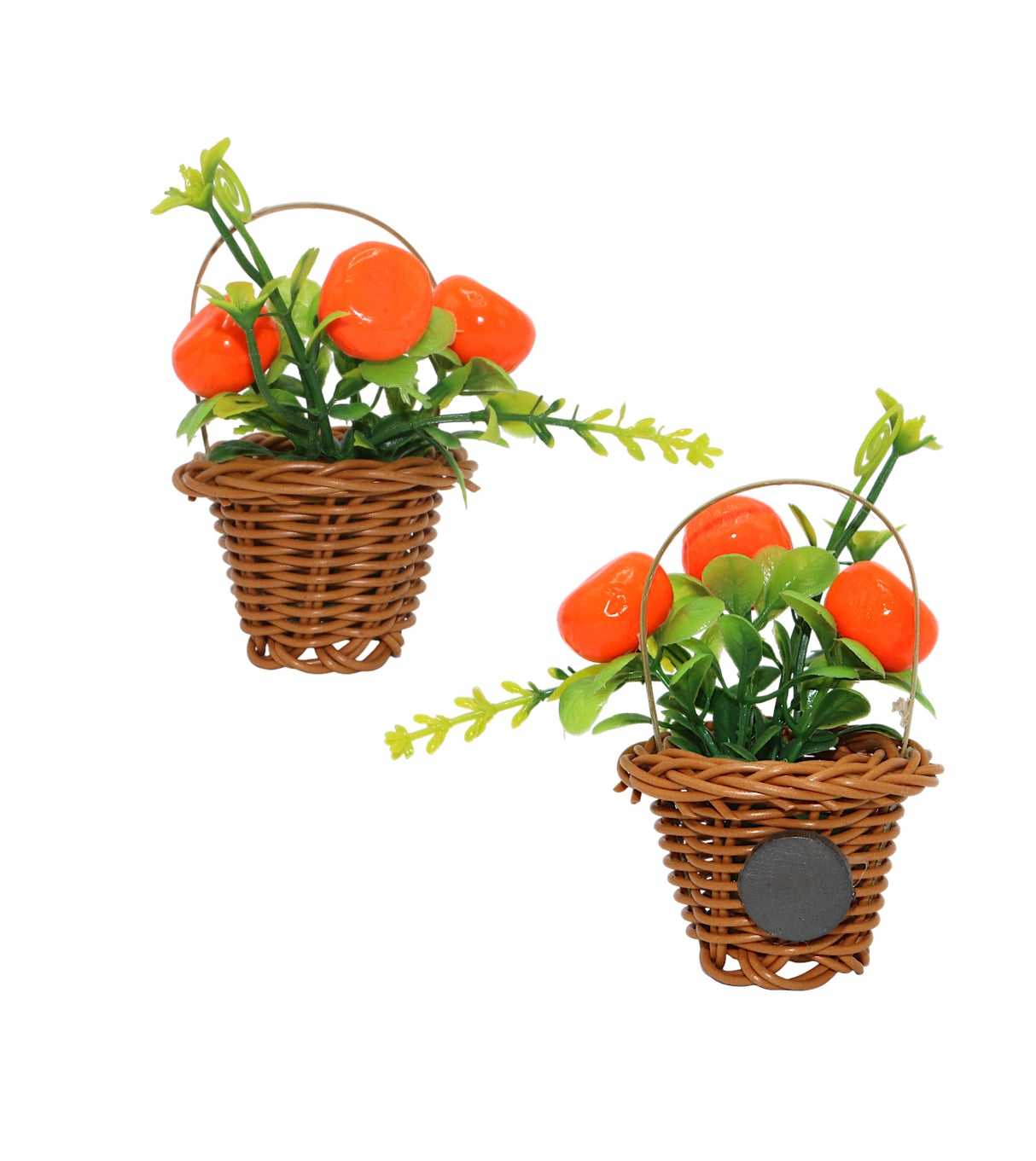 fridge magnet strawberry basket china 4"x2"