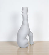 creative ceramic vase white large china 11.5x5.5