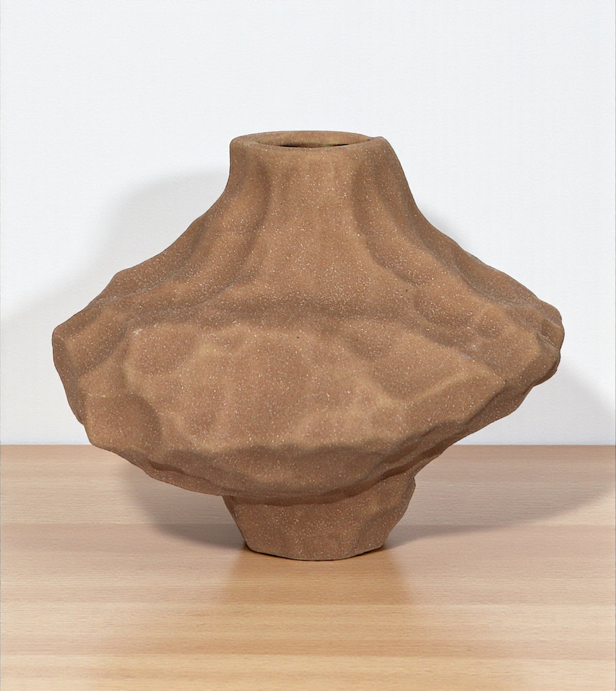 ceramic layton vase beige small china 5.3x7