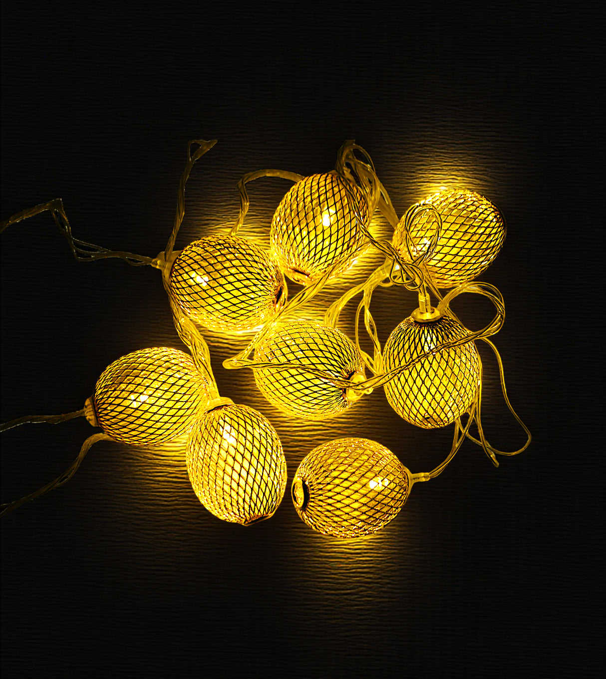 led lights oval globe golden china