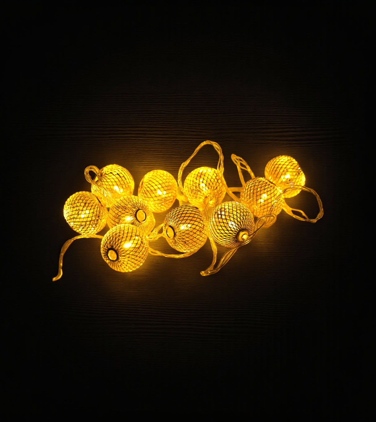 led lights globe golden china
