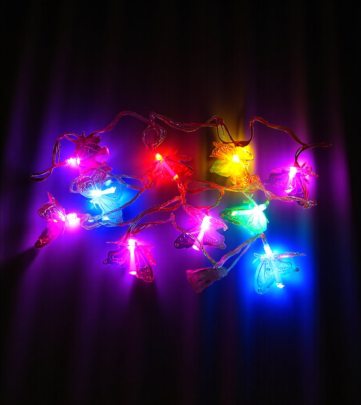 led lights butterfly multi shine china