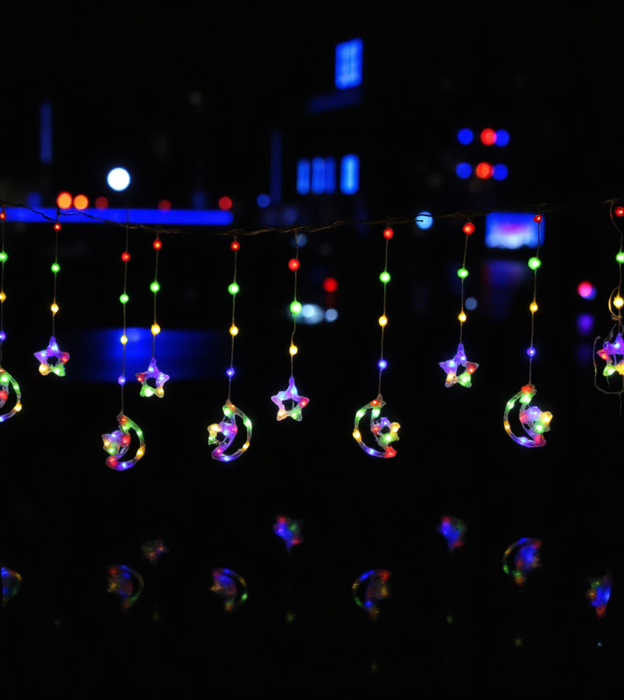 led light stars & moon multi china