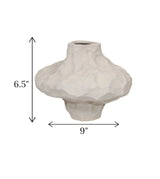 ceramic layton vase white large china 6.5x9