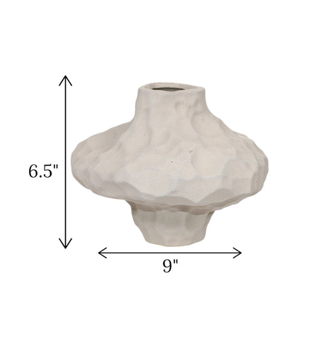 ceramic layton vase white large china 6.5x9