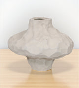ceramic layton vase white large china 6.5x9