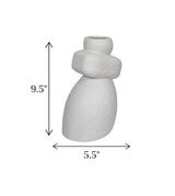 creative ceramic vase white large china 9.5x5.5