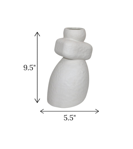 creative ceramic vase white large china 9.5x5.5