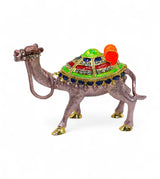 decorative metal camel purple china "7.5x4.8"
