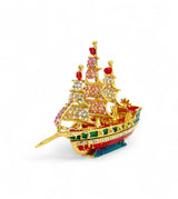 decorative metal sail boat multi china "4x5.5"