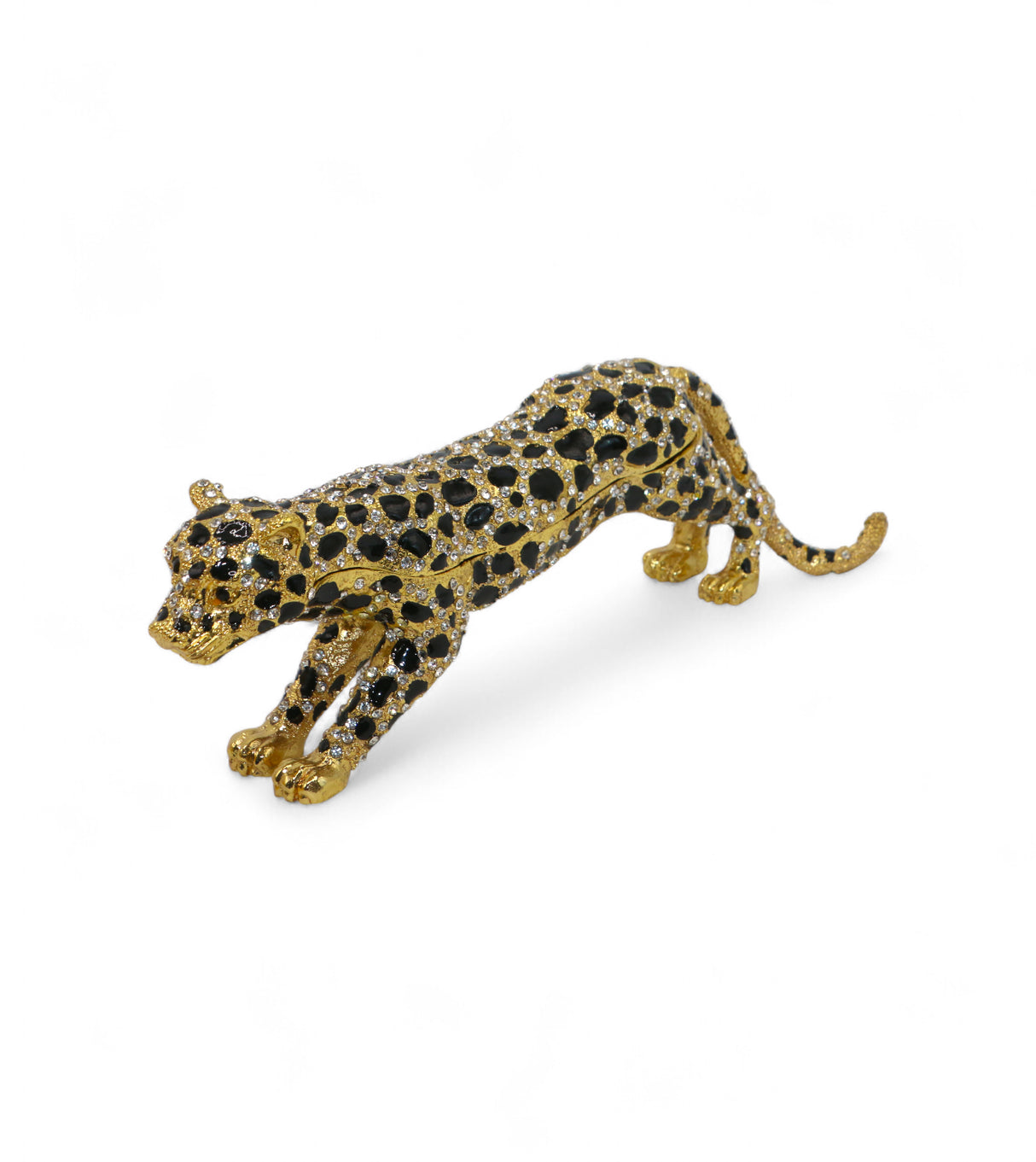 decorative metal leopard black & golden china "3.5x9.5"