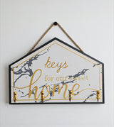 wooden wall hanging keys china "8x5.5"