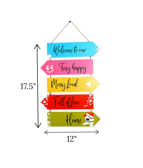 wooden home wall hanging china "17.5x12"
