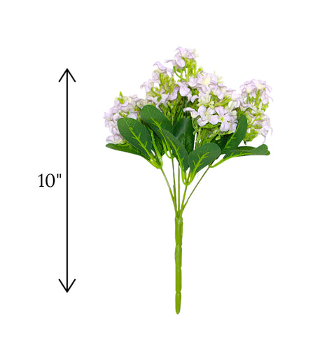 lilac flower bunch light purple china "10"