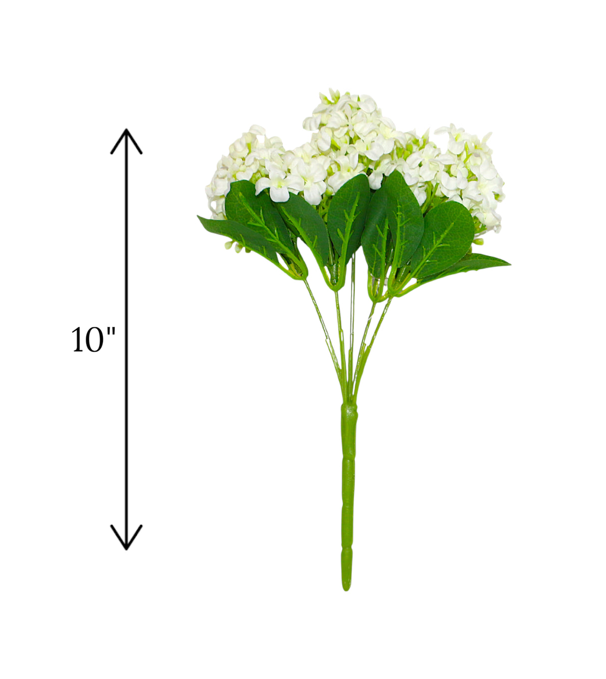 lilac flower bunch white china "10"