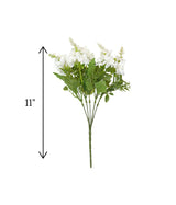 flower bunch white china "11"
