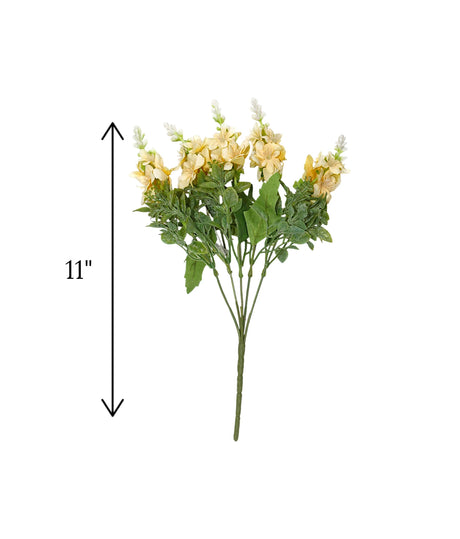 flower bunch yellow china "11"