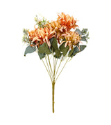 peony flower bunch orange china "17"
