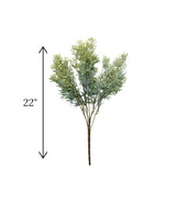 foilage flower bunch white china "22"