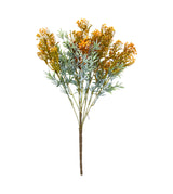 foilage flower bunch yellow china "22"