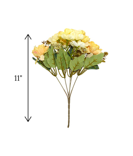 yellow rose bunch china "11"