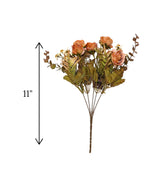 orange rose bunch china "11"