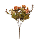 orange rose bunch china "11"