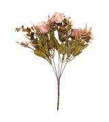 peach rose bunch china "11"